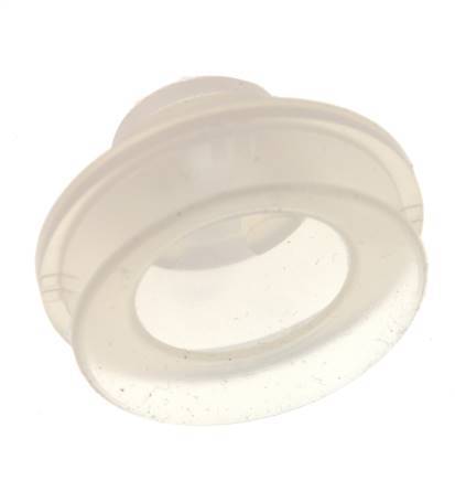 Ventosa de Fuelle 52mm Silicona Transparente Recorrido 12mm