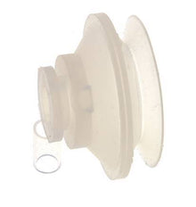 Ventosa de Fuelle 52mm Silicona Transparente Recorrido 12mm