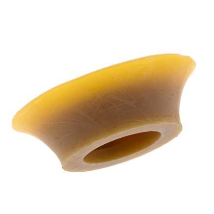 Ventosa Plana NRE Marrón 40mm G 1/8 pulgadas Hembra Recorrido 3mm con Labios finos