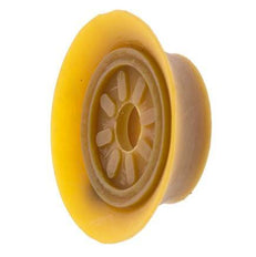 Ventosa Plana NRE Marrón 40mm G 1/8 pulgadas Hembra Recorrido 3mm con Labios finos