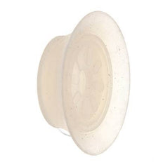Ventosa Plana Silicona Transparente 40mm G 1/8 pulgadas Hembra Recorrido 3mm con Labios finos