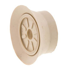 Ventosa Plana NR Beige 70mm G 1/4 pulgadas Hembra Recorrido 6mm con labios finos