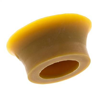 Ventosa Plana NRE Marrón 70mm G 1/4 pulgadas Hembra Recorrido 6mm con labios finos