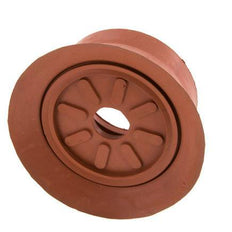 Ventosa Plana SBR Marrón Rojizo 70mm G 1/4 pulgada Hembra Recorrido 6mm con Labios Finos