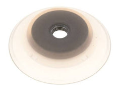 Ventosa Plana Silicona Transparente 80mm G 1/4 de pulgadas Hembra Recorrido 6mm con Labios robustos