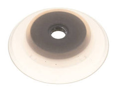 Ventosa Plana Silicona Transparente 80mm G 1/4 de pulgadas Hembra Recorrido 6mm con Labios robustos