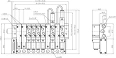 10x Conector multipolar YPC SF2000 Válvulas 24VDC