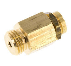G Válvula de seguridad ajustable de 1/4'' de latón 0,5-1 bar (7,25-14,50 psi)