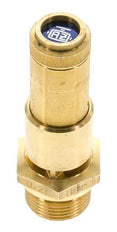 G Válvula de seguridad preajustada de latón de 3/4'' 0,2 bar (2,9 psi) DN 10
