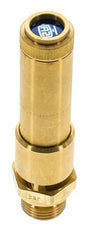 G Válvula de seguridad preajustada de latón de 1/2'' 10,4 bar (150,84 psi) DN 10