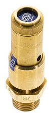 G Válvula de seguridad preajustada de latón de 1/2'' 1,5 bar (21,76 psi) DN 10
