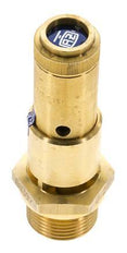 G Válvula de seguridad preajustada de latón de 3/4'' 1,8 bar (26,11 psi) DN 10