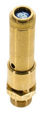 G Válvula de seguridad preajustada de latón de 1/2'' 21 bar (304,58 psi) DN 10