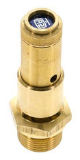 G Válvula de seguridad preajustada de latón de 3/4'' 2,5 bar (36,26 psi) DN 10