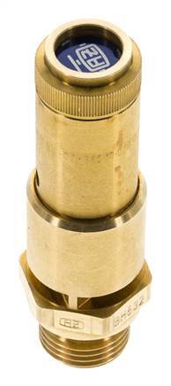 G Válvula de seguridad preajustada de latón de 1/2'' 3 bar (43.51 psi) DN 10