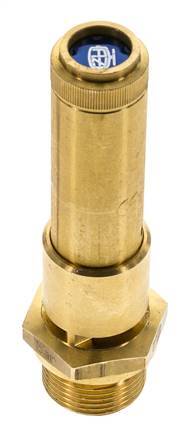 G Válvula de seguridad preajustada de latón de 3/4'' 35 bar (507,64 psi) DN 10