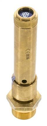 G Válvula de seguridad preajustada de latón 3/4'' 42 bar (609.17 psi) DN 10