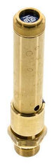 G Válvula de seguridad preajustada de latón de 1/2'' 42,5 bar (616,42 psi) DN 10