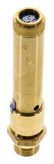 G Válvula de seguridad preajustada de latón de 1/2'' 42,5 bar (616,42 psi) DN 10