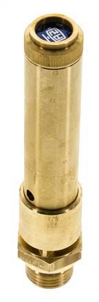 G Válvula de seguridad de latón de 1/2'' 43 bar (623.67 psi) DN 10