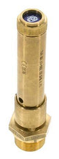 G Válvula de seguridad preajustada de latón de 3/4'' 45 bar (652,68 psi) DN 10