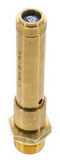G Válvula de seguridad preajustada de latón de 3/4'' 45 bar (652,68 psi) DN 10