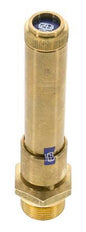 G Válvula de seguridad preajustada de latón de 3/4'' 45 bar (652,68 psi) DN 10