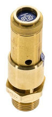 G Válvula de seguridad preajustada de latón de 1/2'' 4,5 bar (65,27 psi) DN 10