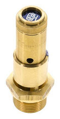G Válvula de seguridad preajustada de latón de 3/4'' 7,6 bar (110,23 psi) DN 10