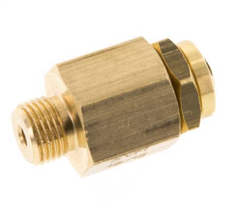 G Válvula de seguridad ajustable de latón de 1/8'' 6-12 bar (87,02-174,05 psi)