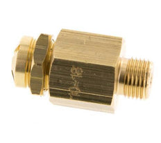 G Válvula de seguridad ajustable de latón de 1/8'' 10-18 bar (145,04-261,07 psi)
