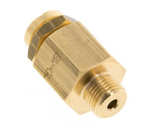 G Válvula de seguridad ajustable de latón de 1/8'' 10-18 bar (145,04-261,07 psi)