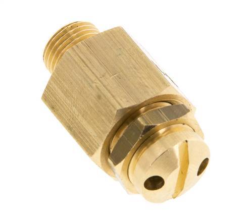 G Válvula de seguridad ajustable de latón de 1/8'' 10-18 bar (145,04-261,07 psi)