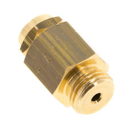 G Válvula de seguridad ajustable de 1/4'' de latón 1-4 bar (14,50-58,02 psi)