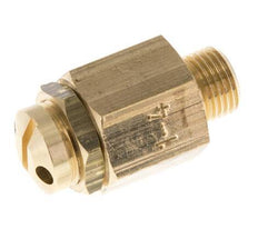 G Válvula de seguridad ajustable de latón de 1/8'' 1-4 bar (14,50-58,02 psi)
