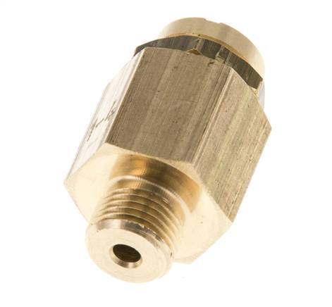 G Válvula de seguridad ajustable de latón de 1/8'' 1-4 bar (14,50-58,02 psi)