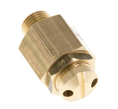 G Válvula de seguridad ajustable de latón de 1/8'' 1-4 bar (14,50-58,02 psi)