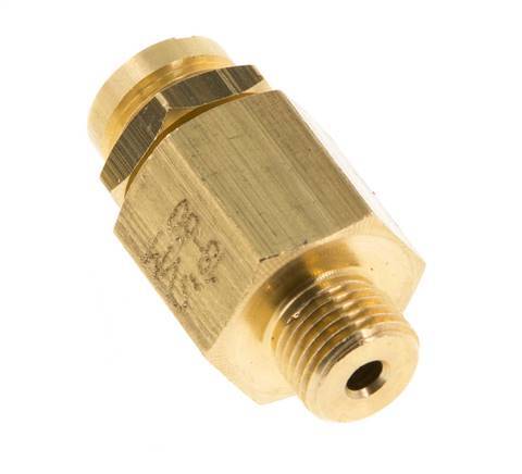 G Válvula de seguridad ajustable de latón de 1/8'' 30-60 bar (435,11-870,22 psi)