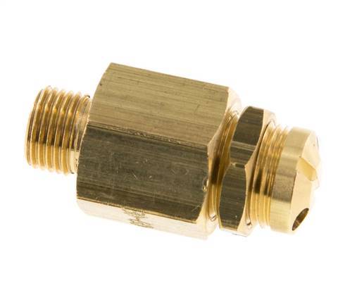 G Válvula de seguridad ajustable de latón de 1/8'' 30-60 bar (435,11-870,22 psi)