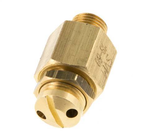 G Válvula de seguridad ajustable de latón de 1/8'' 30-60 bar (435,11-870,22 psi)