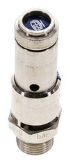 G 1/2'' Nickel-plated Brass Pre-Set Safety Valve 1 bar (14.5 psi) DN 10