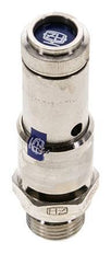 G 1/2'' Nickel-plated Brass Pre-Set Safety Valve 1 bar (14.5 psi) DN 10