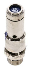 G 1/2'' Nickel-plated Brass Pre-Set Safety Valve 7 bar (101.53 psi) DN 10