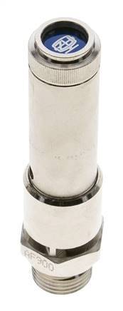 G 1/2'' Nickel-plated Brass Pre-Set Safety Valve 20 bar (290.08 psi) DN 10