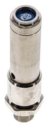 G 3/8'' Nickel-plated Brass Pre-Set Safety Valve 14 bar (203.06 psi) DN 10