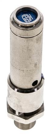 G 3/8'' Nickel-plated Brass Pre-Set Safety Valve 12 bar (174.05 psi) DN 10