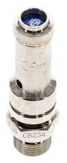 G 3/8'' Nickel-plated Brass Pre-Set Safety Valve 11 bar (159.54 psi) DN 8