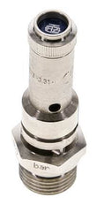 G 1/2'' Nickel-plated Brass Pre-Set Safety Valve 3 bar (43.51 psi) DN 8