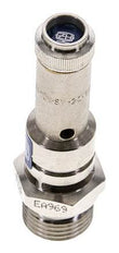 G 1/2'' Nickel-plated Brass Pre-Set Safety Valve 2 bar (29.01 psi) DN 8