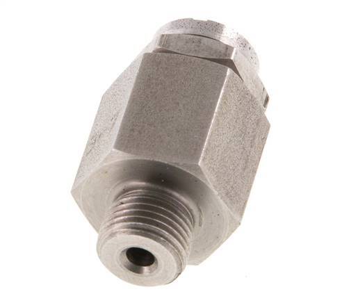 G Válvula de seguridad ajustable de acero inoxidable 303 de 1/8'' 3-7 bar (43,51-101,53 psi)